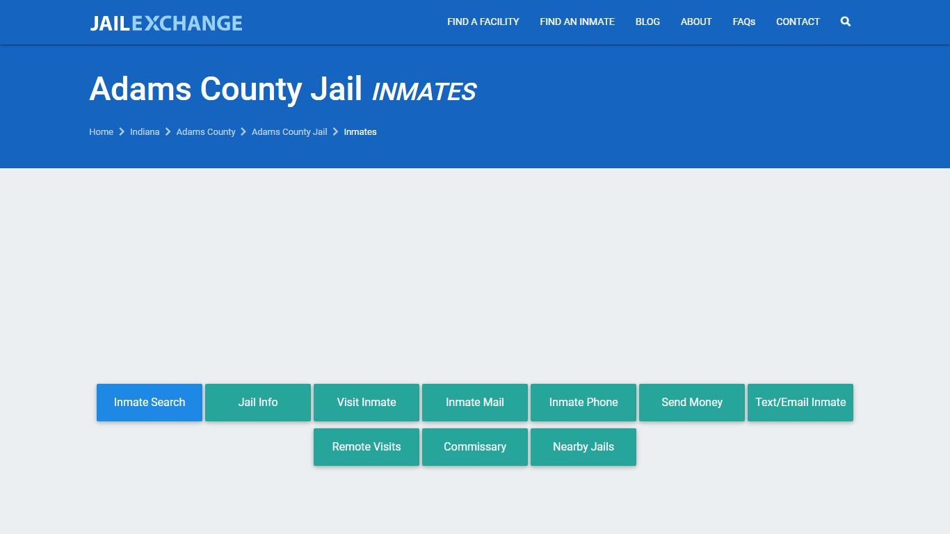 Adams County Inmate Search | Arrests & Mugshots | IN - JAIL EXCHANGE